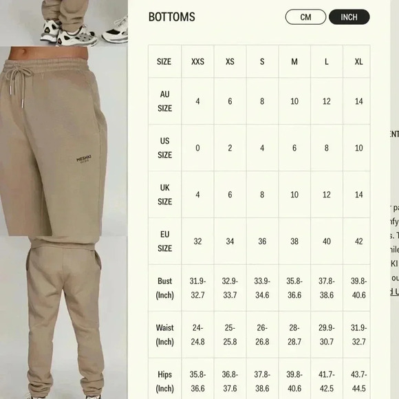 MESHKI “Charlie” Unisex Joggers with Pockets - Picture 8 of 9